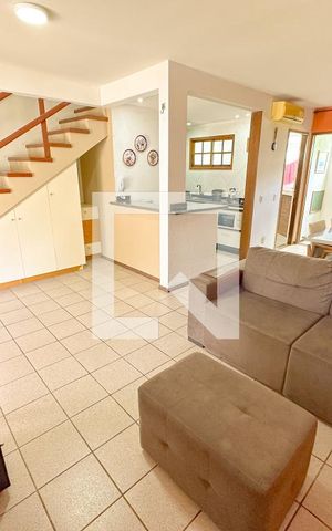 Casa de condomínio para alugar com 98m², 2 quartos e 1 vagaSala de TV