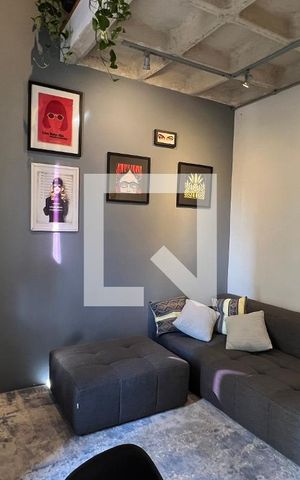 Studio à venda com 50m², 1 quarto e 1 vaga Studio à venda com 50m², 1 quarto e 1 vagaSala