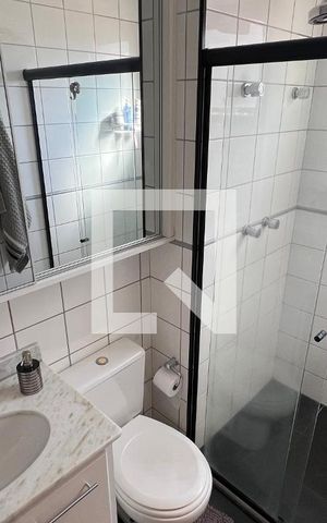 Studio à venda com 50m², 1 quarto e 1 vaga Studio à venda com 50m², 1 quarto e 1 vagaBanheiro da Suíte