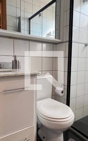 Studio à venda com 50m², 1 quarto e 1 vaga Studio à venda com 50m², 1 quarto e 1 vagaBanheiro da Suíte