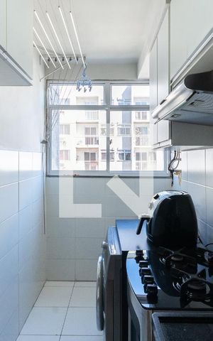 Apartamento à venda com 47m², 2 quartos e sem vagaCozinha e Área de Serviço