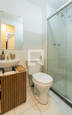 Apartamento à venda com 47m², 2 quartos e sem vagaBanheiro