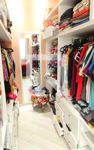 Apartamento à venda com 70m², 2 quartos e 2 vagasCloset do quarto 1