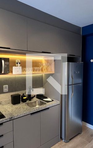 Studio à venda com 28m², 1 quarto e sem vaga Studio à venda com 28m², 1 quarto e sem vagaCozinha - Armários