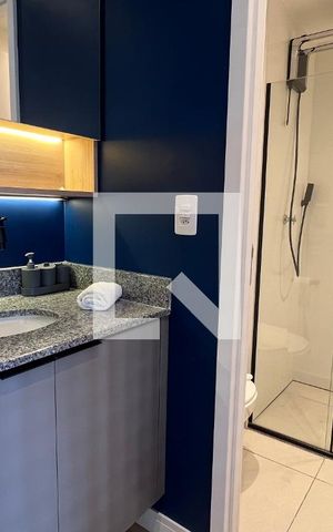 Studio à venda com 28m², 1 quarto e sem vaga Studio à venda com 28m², 1 quarto e sem vagaBanheiro