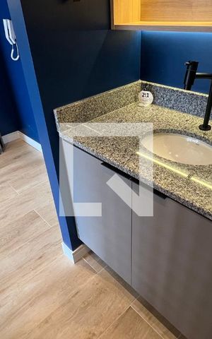 Studio à venda com 28m², 1 quarto e sem vaga Studio à venda com 28m², 1 quarto e sem vagaBanheiro