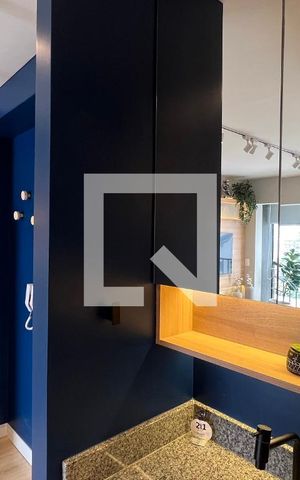 Studio à venda com 28m², 1 quarto e sem vaga Studio à venda com 28m², 1 quarto e sem vagaBanheiro