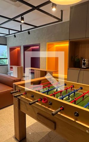 Studio à venda com 28m², 1 quarto e sem vaga Studio à venda com 28m², 1 quarto e sem vagaÁrea comum - Salão de jogos