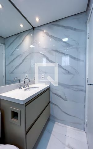 Apartamento para alugar com 81m², 2 quartos e 2 vagasBanheiro da Suíte 1