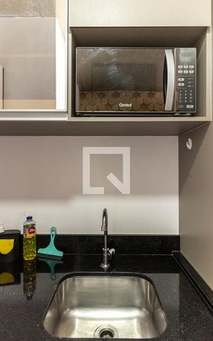 Studio à venda com 31m², 1 quarto e sem vagaCozinha - Torneira