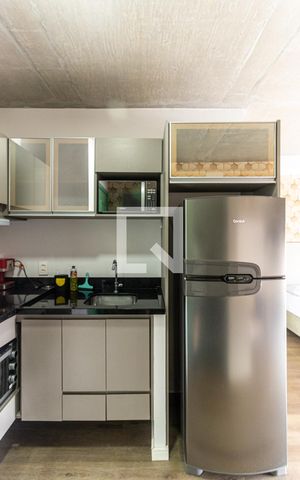 Studio à venda com 31m², 1 quarto e sem vagaCozinha