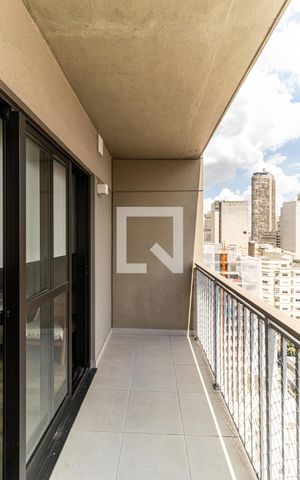 Studio à venda com 31m², 1 quarto e sem vagaVaranda