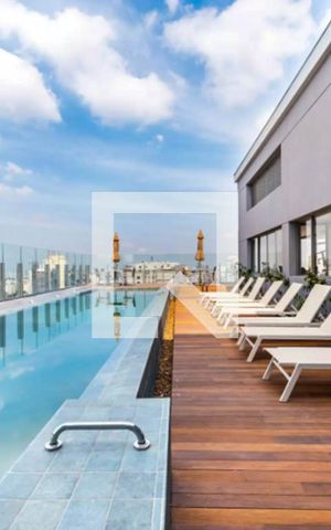 Apartamento à venda com 26m², 1 quarto e sem vaga Apartamento à venda com 26m², 1 quarto e sem vagaPiscina