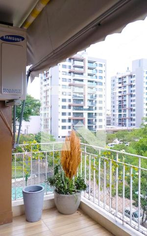 Apartamento à venda com 129m², 3 quartos e 1 vagaVaranda