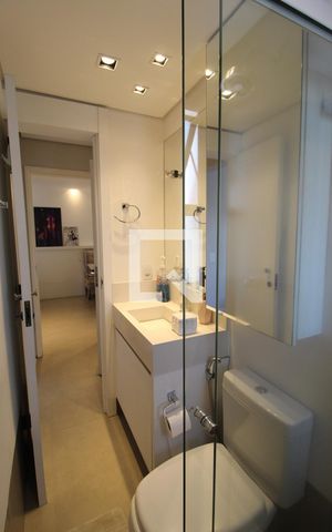 Apartamento para alugar com 65m², 2 quartos e 1 vagaBanheiro da Suíte