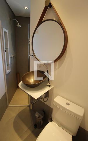Apartamento para alugar com 65m², 2 quartos e 1 vagaBanheiro Social