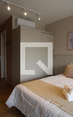Studio para alugar com 29m², 1 quarto e sem vagaSala/Quarto