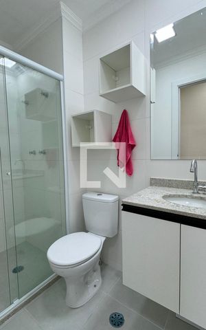 Apartamento para alugar com 47m², 1 quarto e 1 vagaBanheiro da Suíte 1