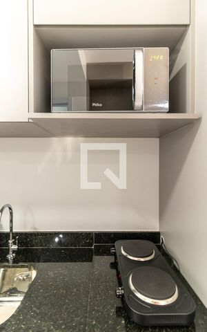 Studio para alugar com 27m², 1 quarto e sem vagaCozinha
