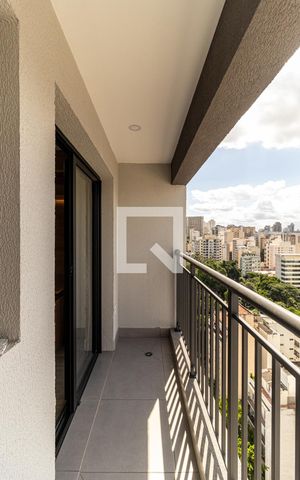 Studio para alugar com 27m², 1 quarto e sem vagaVaranda