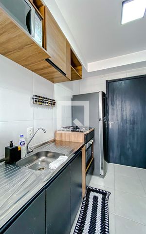 Studio para alugar com 29m², 1 quarto e sem vagaCozinha