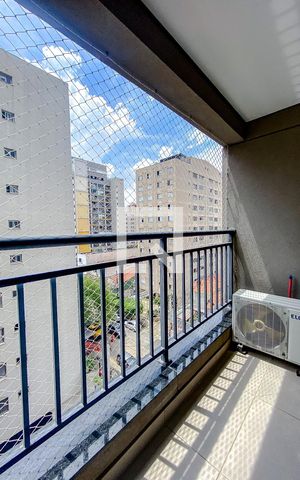 Studio à venda com 21m², 1 quarto e sem vagaVaranda da Sala/Quarto