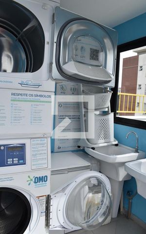 Studio para alugar com 35m², 1 quarto e sem vagaÁrea comum - Lavanderia