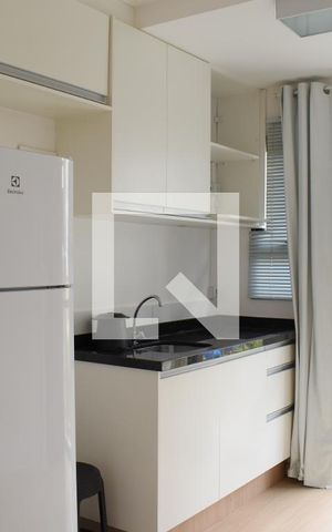 Studio para alugar com 35m², 1 quarto e sem vagaCozinha