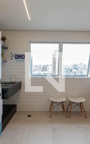 Studio para alugar com 18m², 1 quarto e sem vaga Studio para alugar com 18m², 1 quarto e sem vagaLavanderia