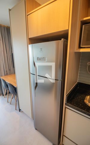 Apartamento para alugar com 25m², 1 quarto e sem vagaStudio - Quarto / Cozinha