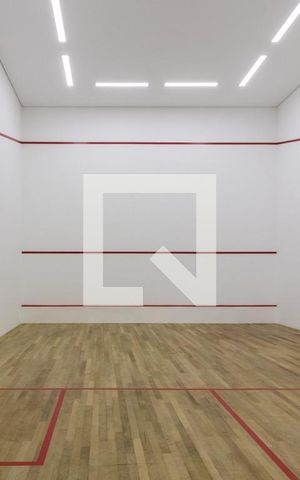Apartamento para alugar com 38m², 1 quarto e 1 vaga Apartamento para alugar com 38m², 1 quarto e 1 vagaÁrea comum - Quadra de Squash