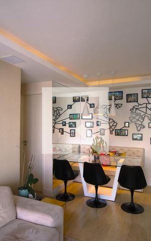 Apartamento à venda com 61m², 2 quartos e 1 vagaSala