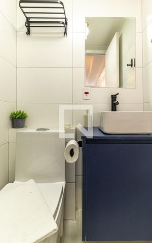 Studio à venda com 26m², 1 quarto e sem vagaBanheiro