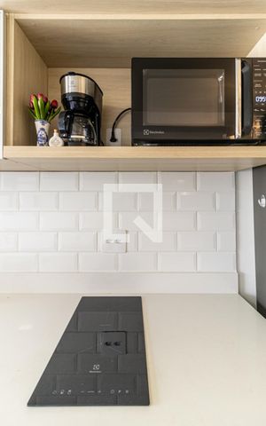Studio à venda com 26m², 1 quarto e sem vagaCozinha