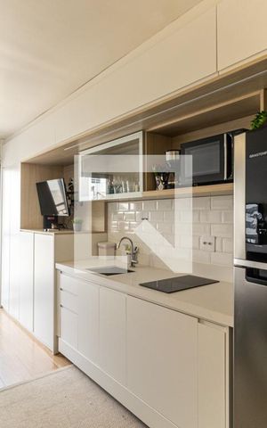 Studio à venda com 26m², 1 quarto e sem vagaCozinha