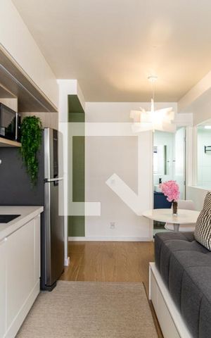 Studio à venda com 26m², 1 quarto e sem vagaSala
