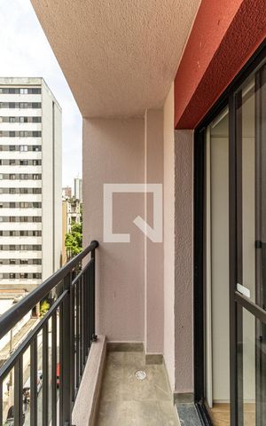 Studio à venda com 26m², 1 quarto e sem vagaVaranda