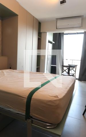 Studio para alugar com 28m², 1 quarto e sem vagaStudio - quarto casal