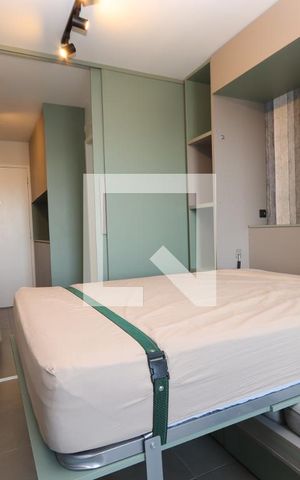 Studio para alugar com 28m², 1 quarto e sem vagaStudio - quarto casal