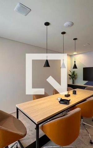 Studio para alugar com 26m², 1 quarto e sem vaga Studio para alugar com 26m², 1 quarto e sem vagaSala de Reuniões