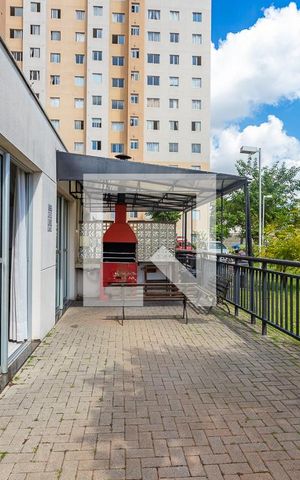Apartamento à venda com 44m², 2 quartos e 1 vaga Apartamento à venda com 44m², 2 quartos e 1 vagaÁrea comum - Churrasqueira
