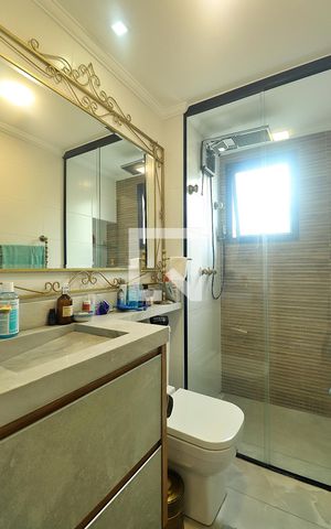 Apartamento à venda com 55m², 1 quarto e 1 vagaBanheiro