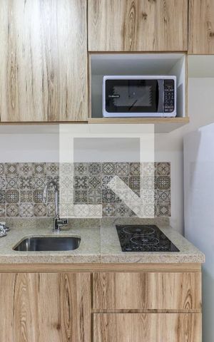 Studio à venda com 25m², 1 quarto e sem vaga Studio à venda com 25m², 1 quarto e sem vagaCozinha
