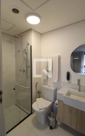 Studio à venda com 25m², 1 quarto e sem vagaBanheiro Studio