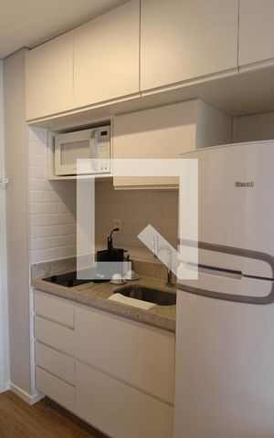 Studio à venda com 25m², 1 quarto e sem vagaCozinha Studio