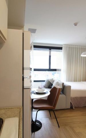 Studio à venda com 25m², 1 quarto e sem vagaCozinha Studio
