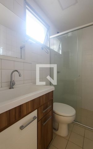 Apartamento para alugar com 44m², 2 quartos e 1 vaga Apartamento para alugar com 44m², 2 quartos e 1 vagaBanheiro