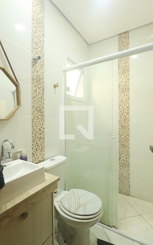 Casa de condomínio à venda com 120m², 2 quartos e 1 vagaSuíte 1 - Banheiro do Quarto 1