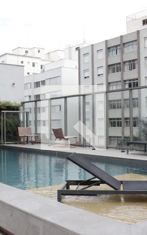 Studio à venda com 24m², 1 quarto e sem vagaPiscina