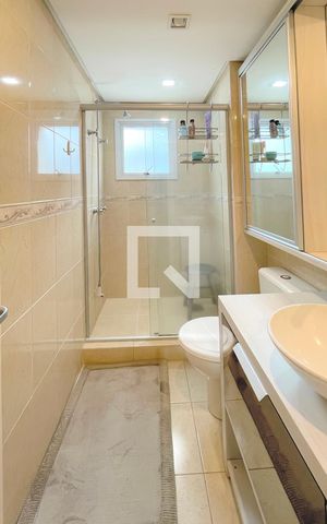 Apartamento à venda com 89m², 2 quartos e 2 vagasBanheiro da Suíte